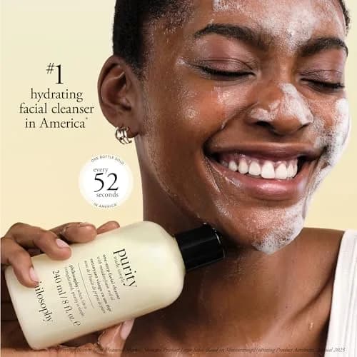 philosophy purity made simple facial cleanser 22 Fl Oz | Paraben-Free, Hydrating & Gentle for All Skin Types thumbnail 7