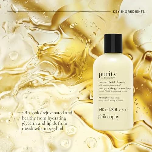 philosophy purity made simple facial cleanser 22 Fl Oz | Paraben-Free, Hydrating & Gentle for All Skin Types thumbnail 2