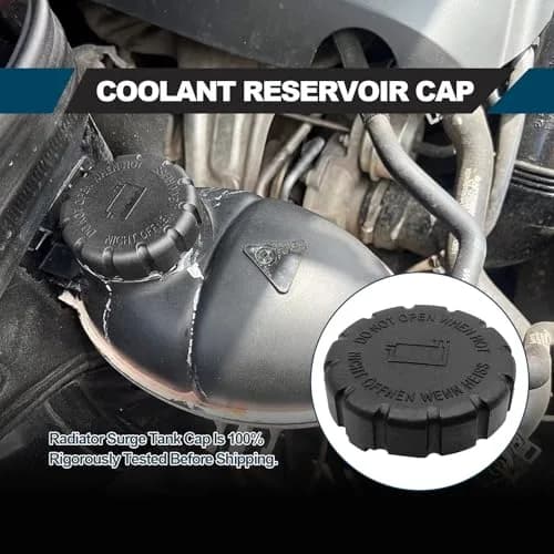 RBOKO Car Radiator Coolant Reservoir Tank Cap Compatible with Mercedes-Benz & Chrysler 0.06kg | OEM Replacement thumbnail 3