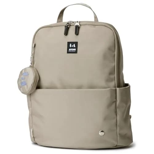 Moomin Women's Minimal Backpack Beige | Compact, Stylish & Functional for Daily Use thumbnail 1