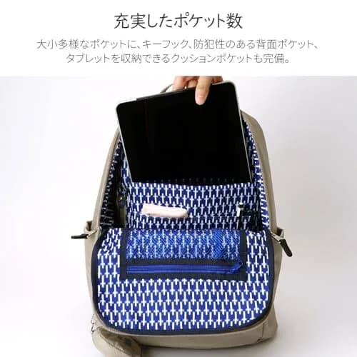 Moomin Women's Minimal Backpack Beige | Compact, Stylish & Functional for Daily Use thumbnail 3