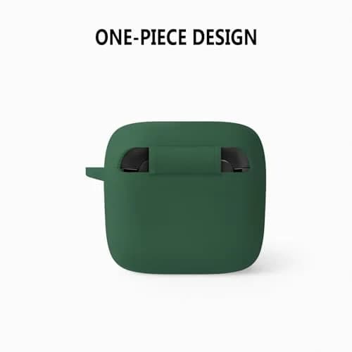 Geiomoo Emerald Green Silicone Case for JBL Tour Pro 3 Earbuds | Protective Cover with Carabiner thumbnail 6