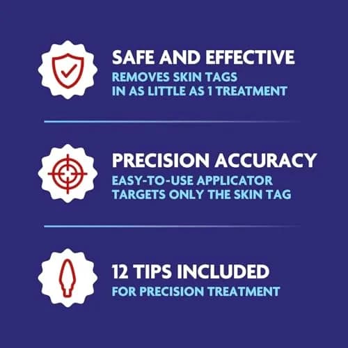 Alocane Skin Tag Removal Kit with 12 Precision Applicators | FDA-Cleared Cryotherapy for Safe Home Use thumbnail 7