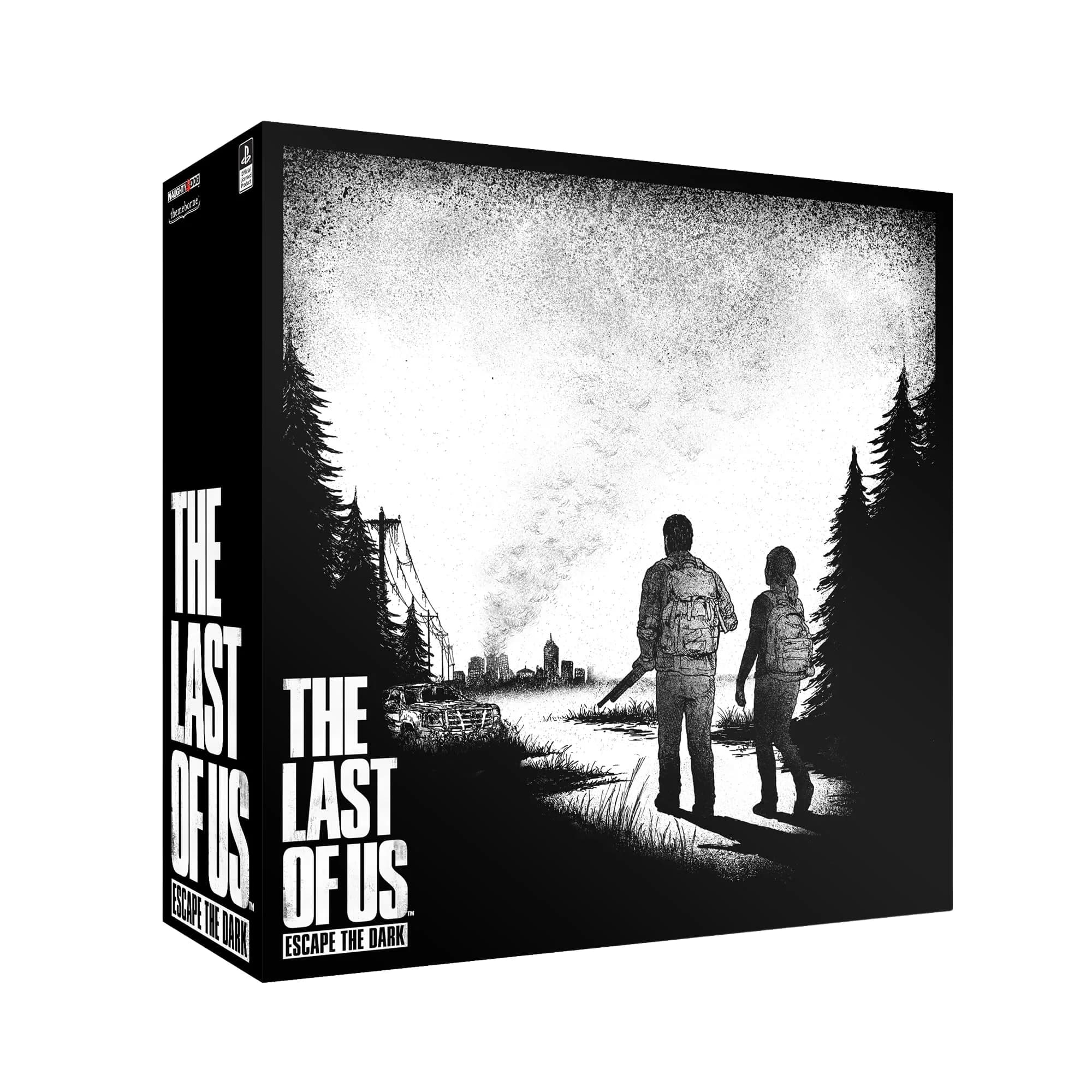 Themeborne The Last of Us: Escape the Dark Board Game | Atmospheric Survival Strategy Game for 1-5 Players — Multicolor