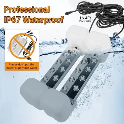 Toriexon Ultrasonic Mist Maker Fogger 16 Heads | 13000ml/H Outdoor Pond Fogger with Stainless Steel thumbnail 3