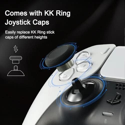GuliKit TMR Joysticks Replacement for DualSense PS5 / PS5 Edge Controller with KK Ring Caps thumbnail 6