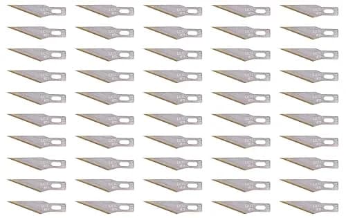 Excel Blades #11 Titanium Nitride Hobby Blades, 50-Pack, Carbon Steel | Precision Craft Refills thumbnail 10