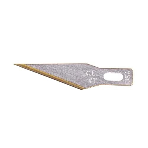 Excel Blades #11 Titanium Nitride Hobby Blades, 50-Pack, Carbon Steel | Precision Craft Refills thumbnail 11