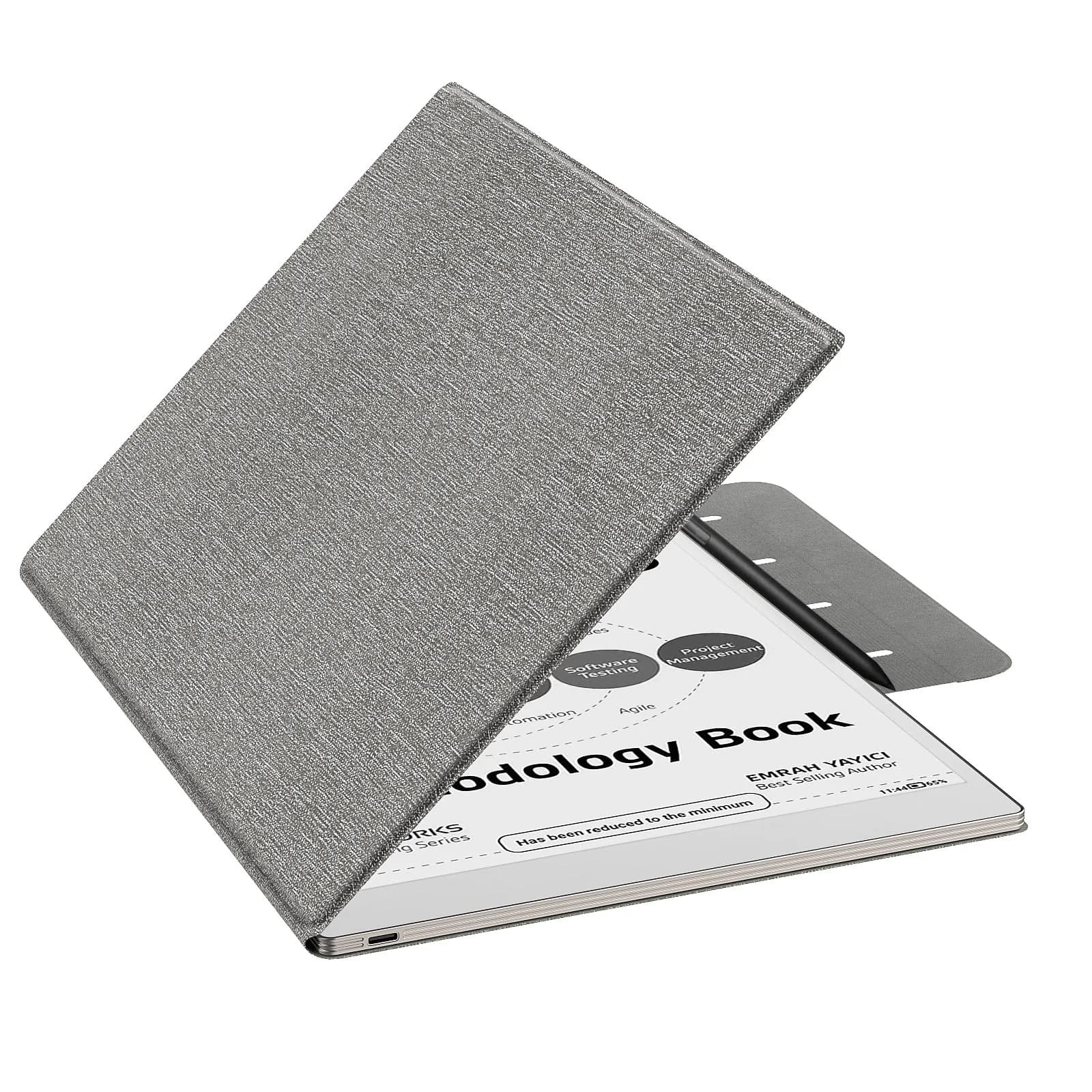 MoKo Case for Remarkable Paper Pro 2024 11.8" | Waterproof, Magnetic & Auto Sleep — Denim Gray