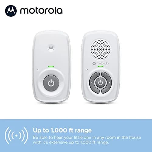 Motorola Nursery AM21 Audio Baby Monitor, No WiFi, 1000 ft Range, DECT, Cry Detection, Portable Parent Unit | Secure Audio Monitoring thumbnail 3
