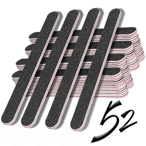 RedFlow Nail Buffer Set 52 Pack | Double Sided 100/180 Grit for Home & Salon Use thumbnail 9