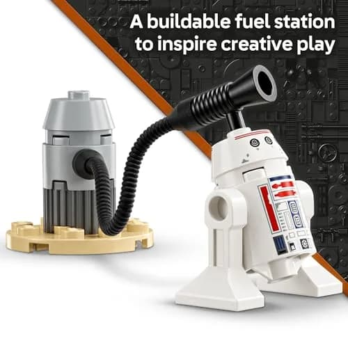 LEGO Star Wars: The Mandalorian Mando and Grogu's N-1 Starfighter Set | Toddler Building Toy for Kids 4+ thumbnail 5