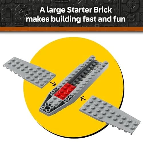 LEGO Star Wars: The Mandalorian Mando and Grogu's N-1 Starfighter Set | Toddler Building Toy for Kids 4+ thumbnail 3
