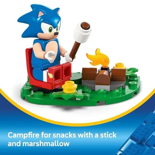 LEGO Sonic the Hedgehog Sonic’s Campfire Clash | Fun Buildable Playset for Kids 7+ thumbnail 5