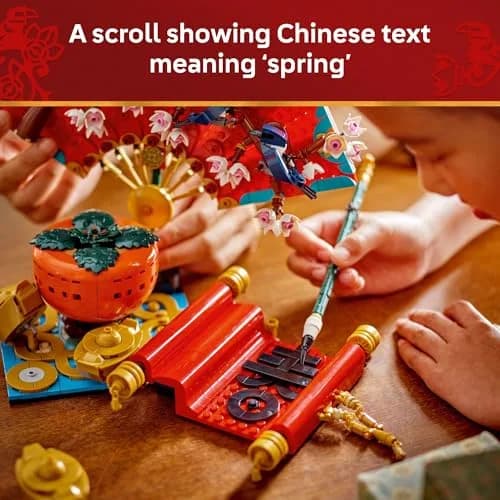 LEGO Spring Festival Good Fortune Building Toy 1021 Pieces | Educational Cultural Gift for Ages 9+ thumbnail 5