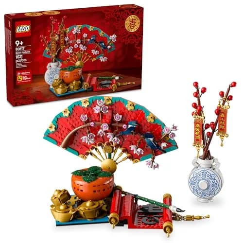 LEGO Spring Festival Good Fortune Building Toy 1021 Pieces | Educational Cultural Gift for Ages 9+ thumbnail 1
