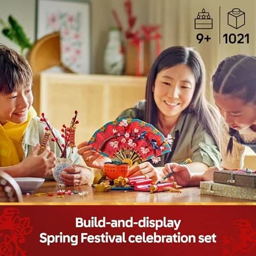 LEGO Spring Festival Good Fortune Building Toy 1021 Pieces | Educational Cultural Gift for Ages 9+ thumbnail 2