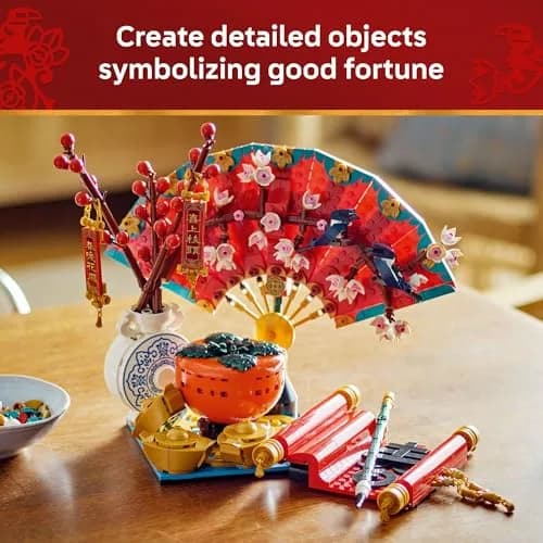 LEGO Spring Festival Good Fortune Building Toy 1021 Pieces | Educational Cultural Gift for Ages 9+ thumbnail 3