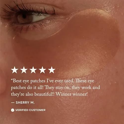 True Botanicals Chebula Multi-Corrective Eye Patches | Firming Under Eye Patches with Hyaluronic Acid & Antioxidants | Hydrating Eye Mask Treatment | 50 Count thumbnail 7