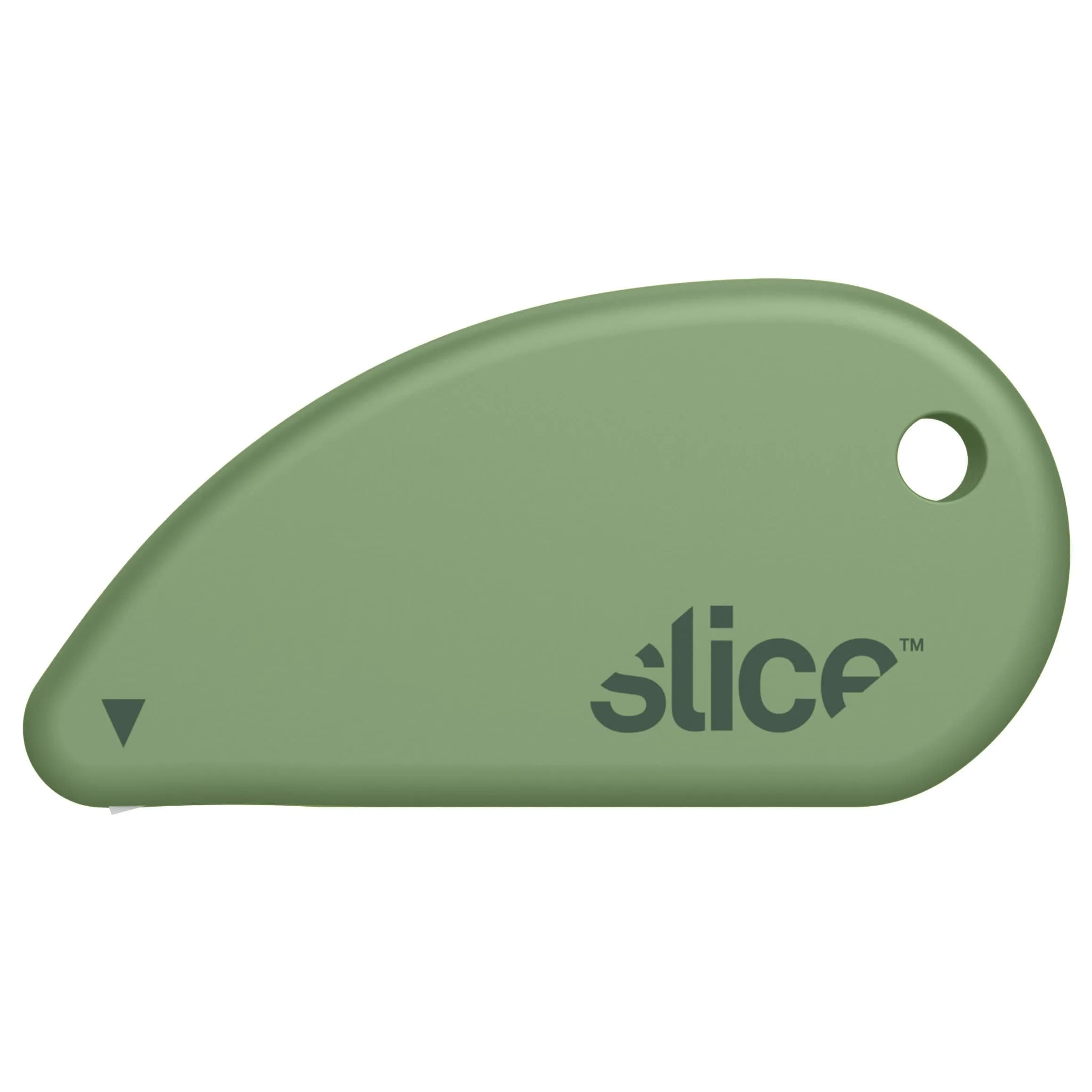 Slice 00100 Sage Ceramic Blade Safety Cutter, 1 Pack | Keychain Ready Box Opener - main product image