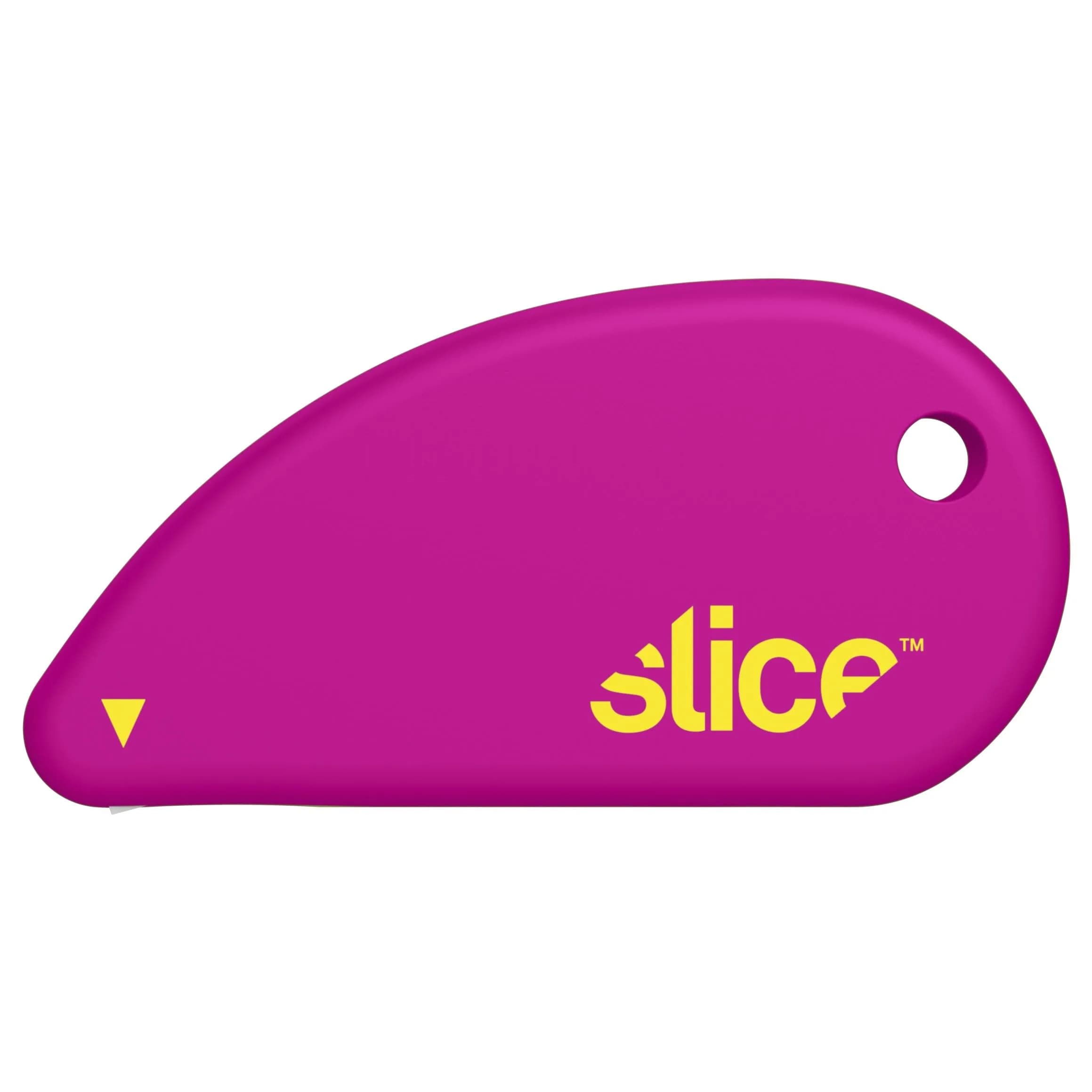 Slice 00100 Fuchsia Ceramic Blade Safety Cutter, 1 Pack | Keychain Ready Box Opener - main product image