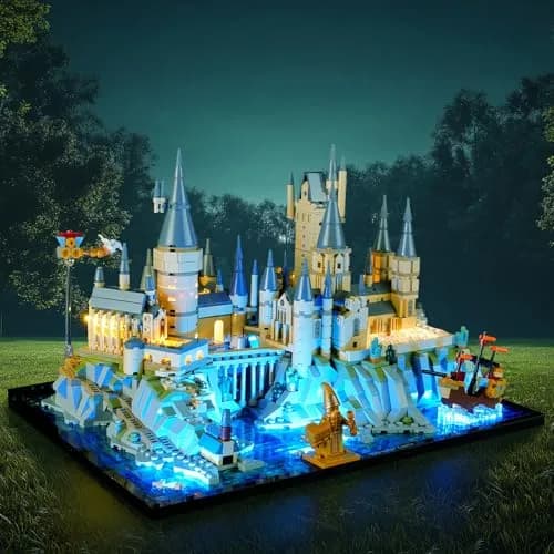 BRIKSMAX Light Kit Designed for LEGO Hogwarts Castle and Grounds | Vibrant LED Effects, Easy Assembly, Safe Materials thumbnail 1