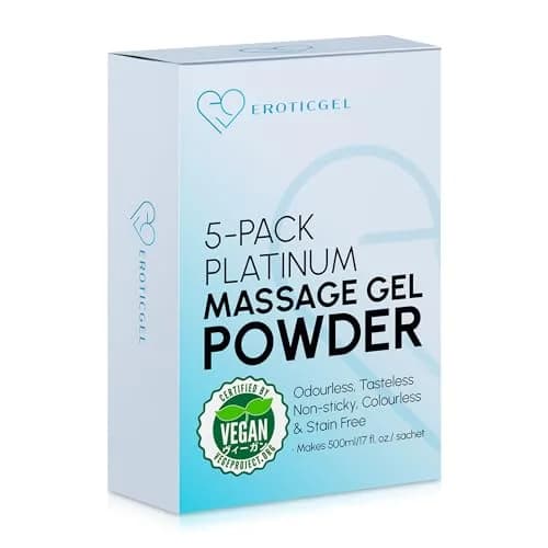 EROTICGEL Platinum Nuru Massage Gel Powder 25g (0.88 oz) | Vegan, Made in Japan, Customizable thumbnail 1