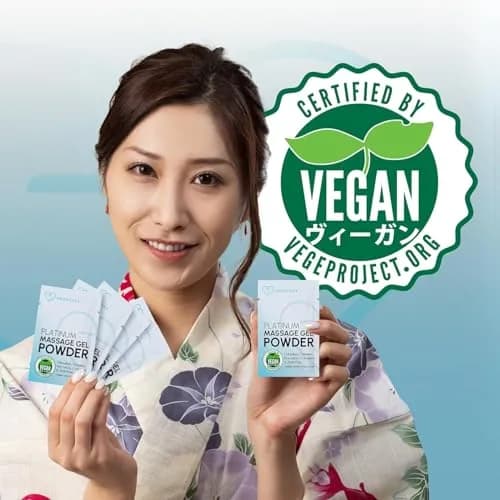 EROTICGEL Platinum Nuru Massage Gel Powder 25g (0.88 oz) | Vegan, Made in Japan, Customizable thumbnail 6