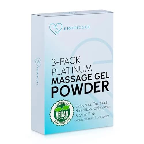 EROTICGEL Platinum Japanese Nuru Massage Gel Powder 1500ml (50.7 fl oz) | Vegan, Made in Japan, Fragrance-Free thumbnail 1