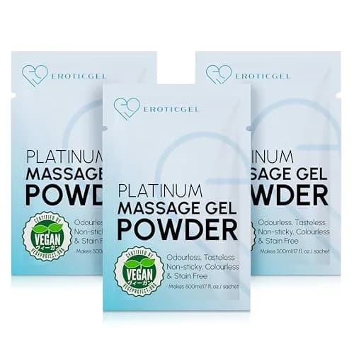 EROTICGEL Platinum Japanese Nuru Massage Gel Powder 1500ml (50.7 fl oz) | Vegan, Made in Japan, Fragrance-Free thumbnail 2