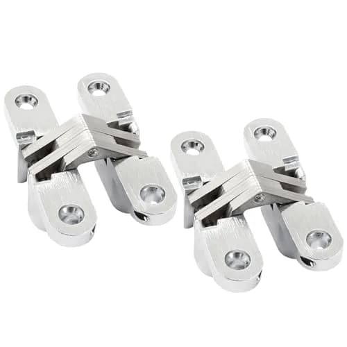 Rierdge 68.5 mm Hidden Hinge, Stainless Steel, 2 pcs | Durable Concealed Cabinet Hardware thumbnail 5