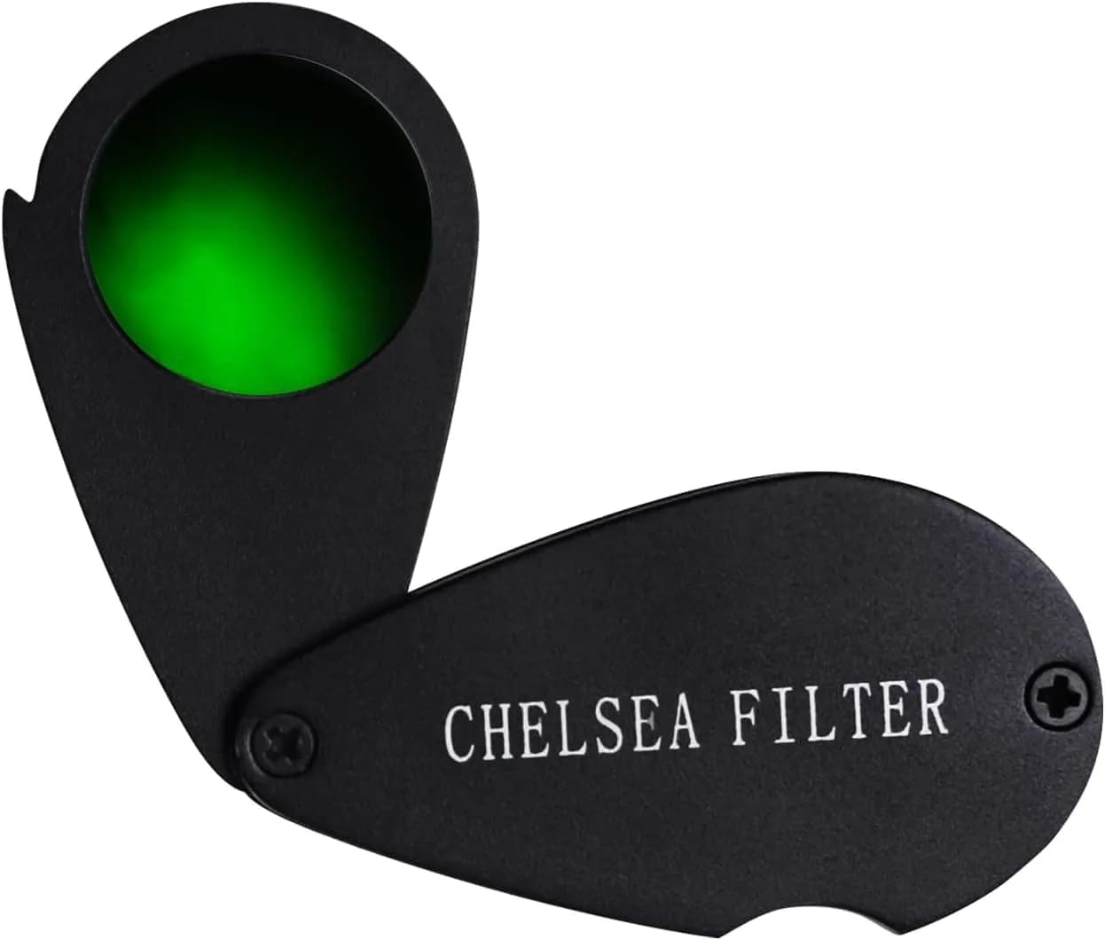TEKCOPLUS Chelsea Filter for Gemstone Identification | Black Glass Filter for Emeralds, Rubies, Sapphires, Aquamarine (1 Unit) - main product image