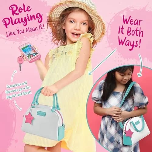 Star Princess Play Purse for Little Girls - Toddler Girl Toys, 3 Year Old Girl Gifts | Pretend Play Accessories thumbnail 5