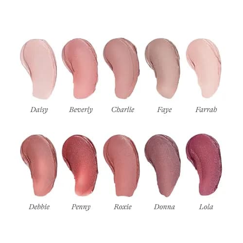 Poppy & Pout All Natural Lip Tints, 10pk | Sustainable Cardboard Tubes, Beeswax, Vitamin E, Coconut Oil (0.3oz each) thumbnail 4