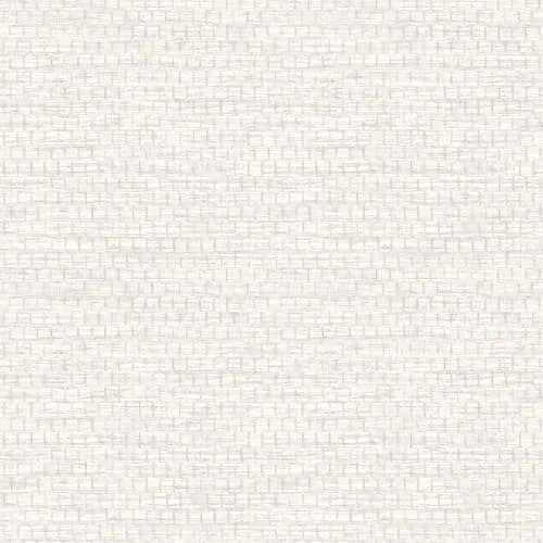 Yellowstone Plaited Grass White Wallpaper 20.5" x 33ft | Textured Basketweave Design thumbnail 1