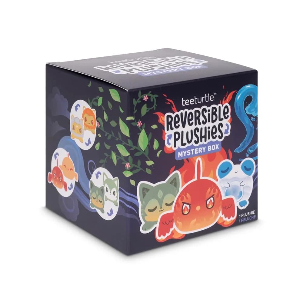 TeeTurtle Elements Series Mystery Box Mini Reversible Plush Toy (3-Inch) - main product image