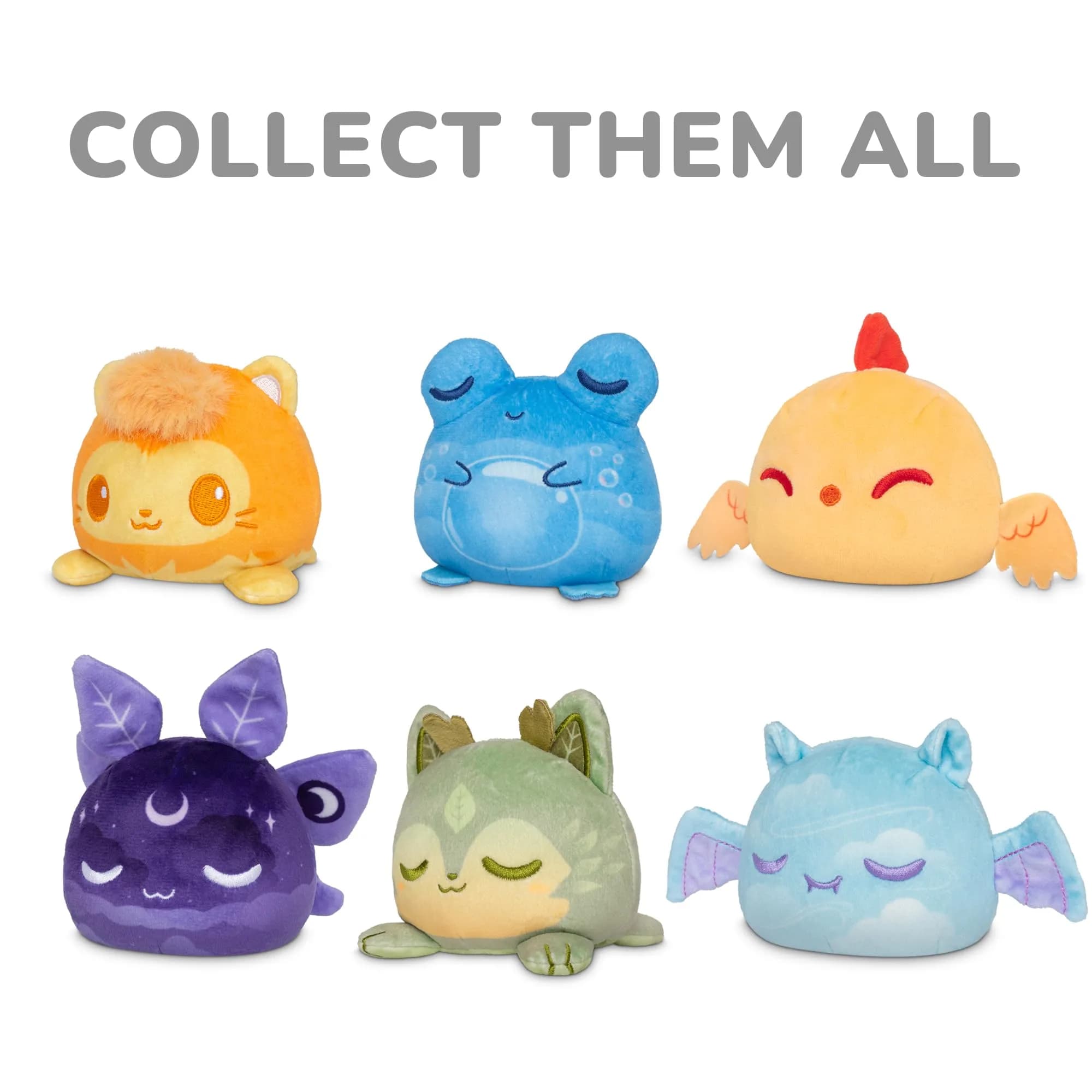 TeeTurtle Elements Series Mystery Box Mini Reversible Plush Toy (3-Inch) thumbnail 3