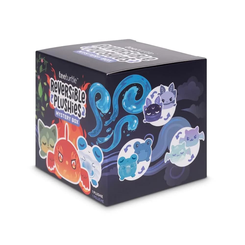 TeeTurtle Elements Series Mystery Box Mini Reversible Plush Toy (3-Inch) thumbnail 5
