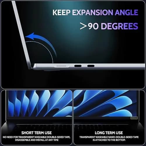 Peslv Magnetic Screen Protector for MacBook Pro 14 Inch | Blue Light & Glare Filter (14.2") thumbnail 4