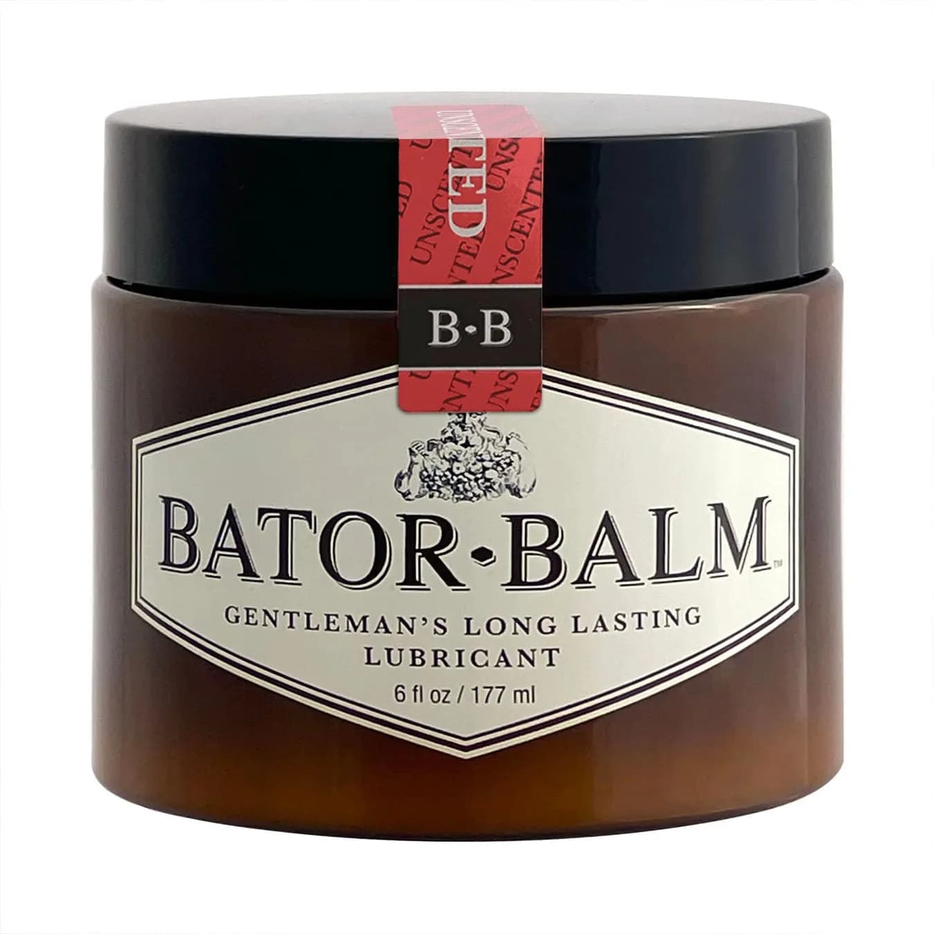 Bator Balm Unscented Gentlemen's Long Lasting Moisturizing Lubricant 177ml (6 Fl Oz) | Easy Clean Up Oil Based Lube - main product image