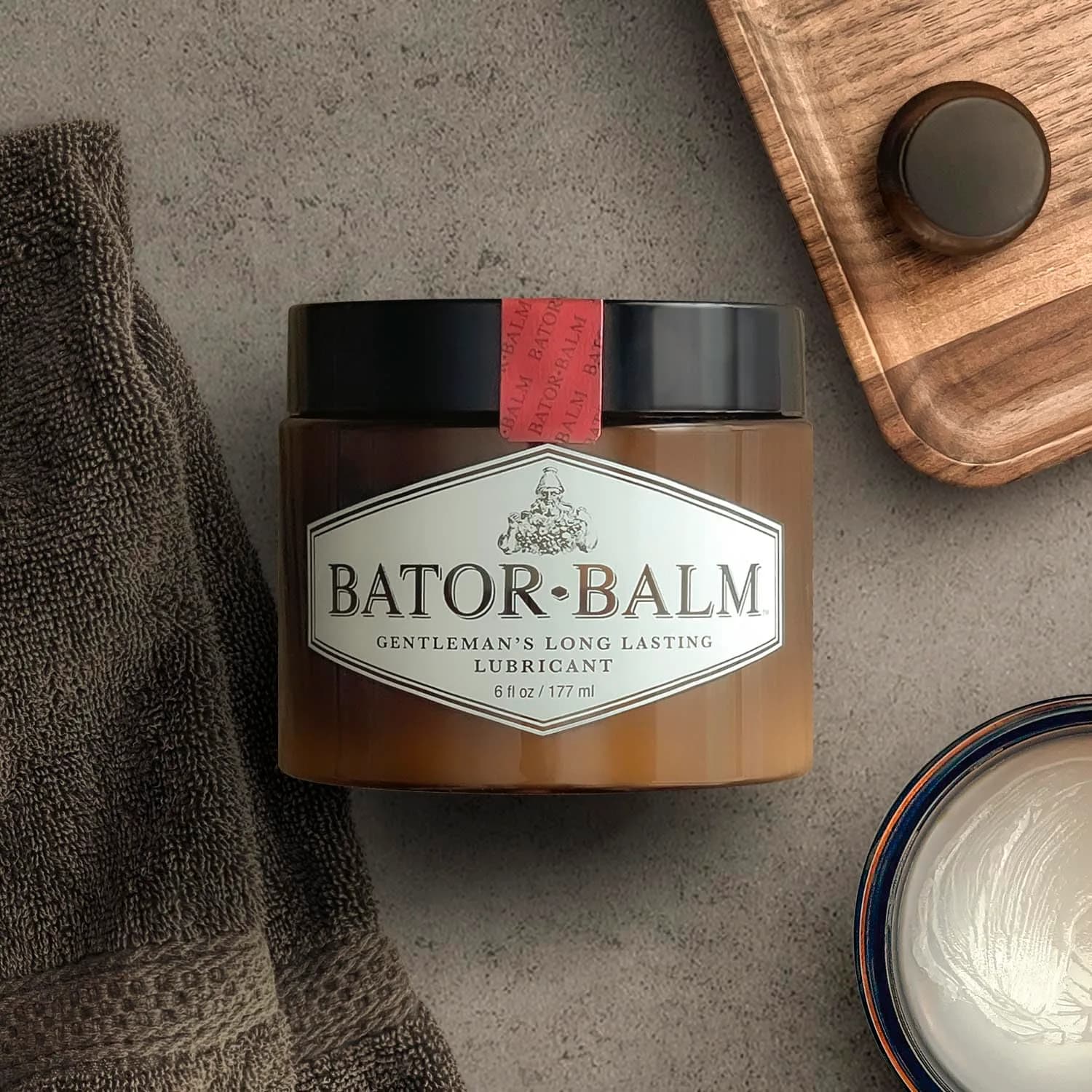 Bator Balm Premium Oil-Based Personal Lubricant 177ml (6 Fl Oz) | Long-Lasting, Easy Clean Up, Moisturizing - view 5