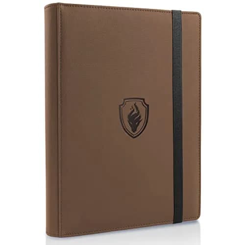 Fabmaker 9 Pocket Card Binder for 540 Cards | Archival Safe & Water-Resistant Trading Card Album - main product image