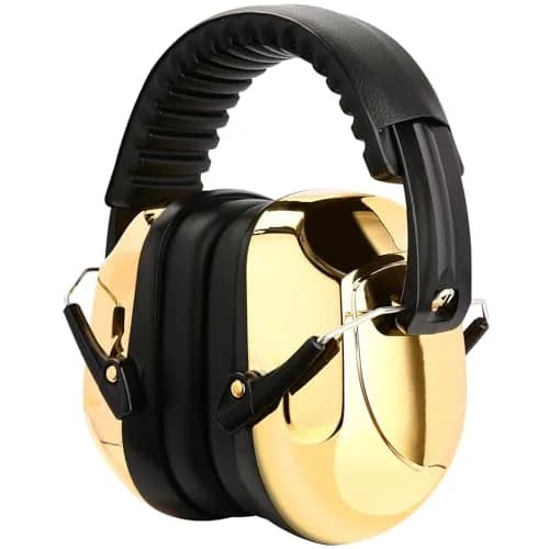 ProCase NRR 28dB Passive Hearing Protection Earmuffs | ANSI S3.19 Certified Noise Reduction Headphones thumbnail 1