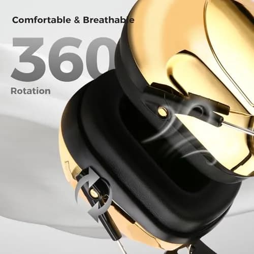 ProCase NRR 28dB Passive Hearing Protection Earmuffs | ANSI S3.19 Certified Noise Reduction Headphones thumbnail 7