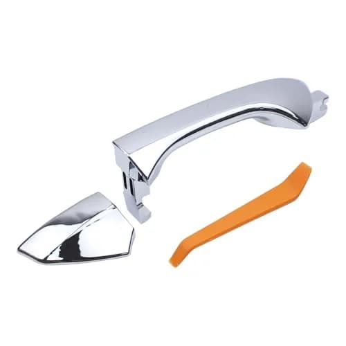 MOTOKU Rear Left Chrome Exterior Door Handle | Compatible with Honda Accord 2008-2012, Stainless Steel Pull Handle thumbnail 1