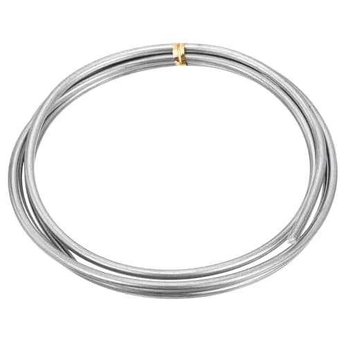 uxcell 99.99% Pure Zinc Wire 3mm (0.12 inch) x 1m (39.37 inch) | High Purity Metal for Experiments thumbnail 1