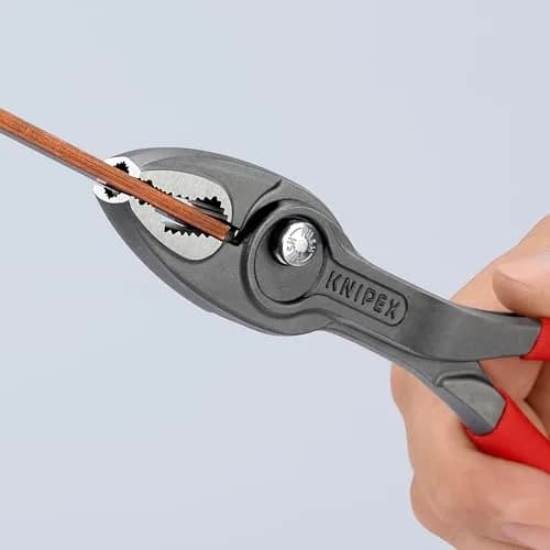 KNIPEX TwinGrip Pliers, 10-inch (25.4 cm) | Grips Stripped Screws & Bolts thumbnail 7
