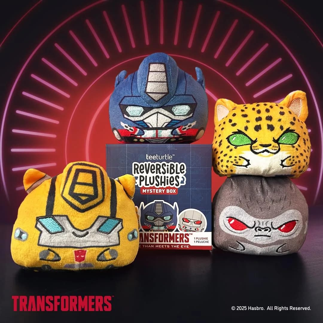 TeeTurtle Transformers Series 3" Reversible Plushie Mystery Box | Officially Licensed & Safe - view 6