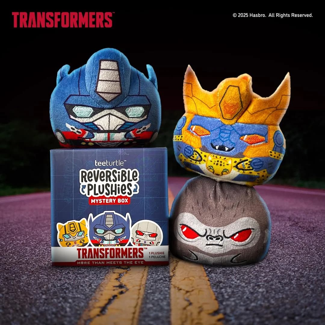 TeeTurtle Transformers Series 3" Reversible Plushie Mystery Box | Officially Licensed & Safe - view 7