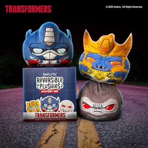 TeeTurtle Transformers Series 3" Reversible Plushie Mystery Box | Officially Licensed & Safe thumbnail 7